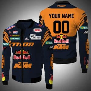 Custom name custom-name-racing Limited Edition – Custom Name Racing Bomber Jacket for motocross girls and dirt bike riders - Bomber Jacket view 1