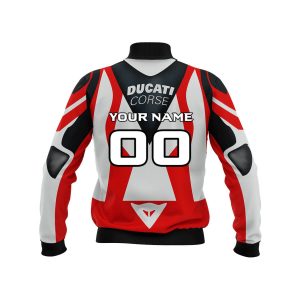 Custom name custom-name-racing Limited Edition – Custom Name Racing Bomber Jacket for motocross girls and dirt bike riders - Bomber Jacket view 2