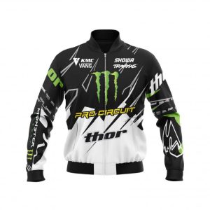 Custom name custom-name-racing Limited Edition – Custom Name Racing Bomber Jacket for motocross girls and dirt bike riders - Bomber Jacket view 1