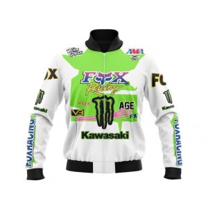 Custom name custom-name-racing Limited Edition – Custom Name Racing Bomber Jacket for motocross girls and dirt bike riders - Bomber Jacket view 1