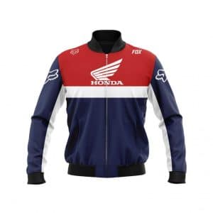 Custom name custom-name-racing Limited Edition – Custom Name Racing Bomber Jacket for motocross girls and dirt bike riders - Bomber Jacket view 1