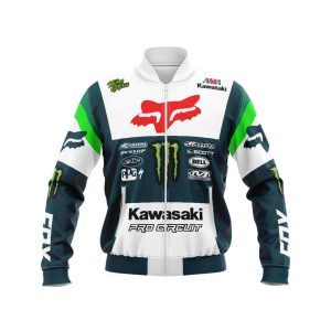Custom name custom-name-racing Limited Edition – Custom Name Racing Bomber Jacket for motocross girls and dirt bike riders - Bomber Jacket view 1