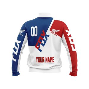 Custom name custom-name-racing Limited Edition – Custom Name Racing Bomber Jacket for motocross girls and dirt bike riders - Bomber Jacket view 2