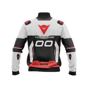Custom name custom-name-racing Limited Edition – Custom Name Racing Bomber Jacket for motocross girls and dirt bike riders - Bomber Jacket view 2