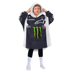 Custom name custom-name-racing Custom Your Name Oodie Blanket Hoodie Alpinestars for motocross girls and dirt bike riders - Alpinestars view 4