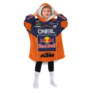 Custom name custom-name-racing Custom Your Name Oodie Blanket Hoodie Brands for motocross girls and dirt bike riders - Brands view 4
