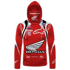 Custom name custom-name-racing Hoodie Mask | Custom Name Racing | Limited Edition Alpinestars for motocross girls and dirt bike riders - Alpinestars view 1