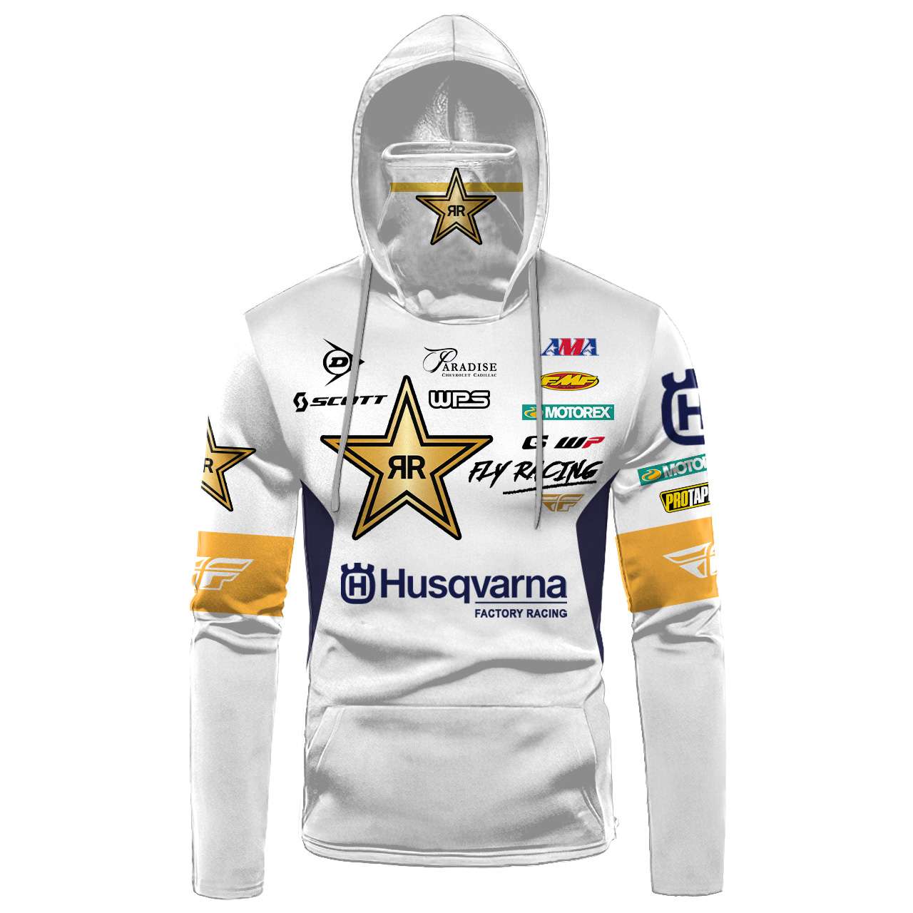 Hoodie Mask | Custom Name Racing | Limited Edition view 3