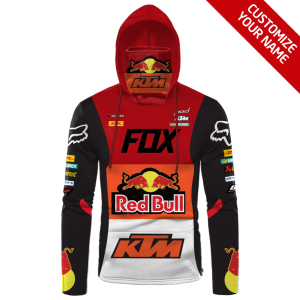 Custom name custom-name-racing Hoodie Mask | Custom Name Racing | Limited Edition Brands for motocross girls and dirt bike riders - Brands view 1