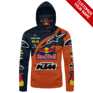 Custom name custom-name-racing Hoodie Mask | Custom Name Racing | Limited Edition Alpinestars for motocross girls and dirt bike riders - Alpinestars view 1