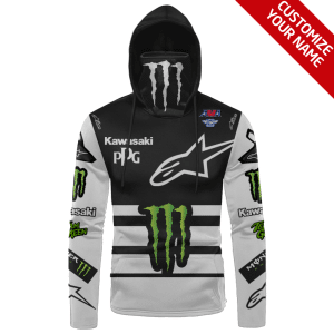 Custom name custom-name-racing Hoodie Mask | Custom Name Racing | Limited Edition Alpinestars for motocross girls and dirt bike riders - Alpinestars view 1