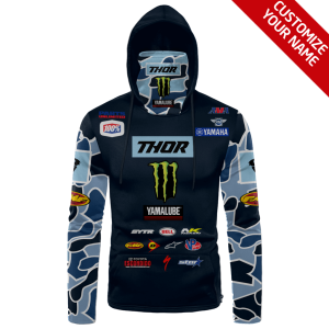 Custom name custom-name-racing Hoodie Mask | Custom Name Racing | Limited Edition Brands for motocross girls and dirt bike riders - Brands view 1