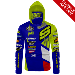 Custom name custom-name-racing Hoodie Mask | Custom Name Racing | Limited Edition Brands for motocross girls and dirt bike riders - Brands view 1