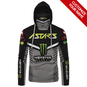 Custom name custom-name-racing Hoodie Mask | Custom Name Racing | Limited Edition Brands for motocross girls and dirt bike riders - Brands view 1