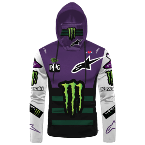 Custom name custom-name-racing Hoodie Mask | Custom Name Racing | Limited Edition Alpinestars for motocross girls and dirt bike riders - Alpinestars view 1
