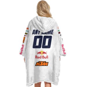 Custom name custom-name-racing Custom Your Name Oodie Blanket Hoodie Brands for motocross girls and dirt bike riders - Brands view 2