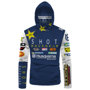 Custom name custom-name-racing Hoodie Mask | Custom Name Racing | Limited Edition Brands for motocross girls and dirt bike riders - Brands view 1