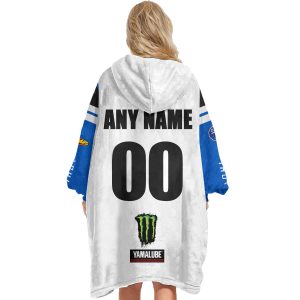 Custom name custom-name-racing Custom Your Name Oodie Blanket Hoodie Brands for motocross girls and dirt bike riders - Brands view 3
