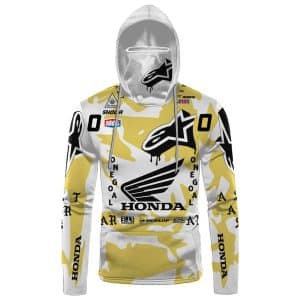 Custom name custom-name-racing Hoodie Mask | Custom Name Racing | Limited Edition Alpinestars for motocross girls and dirt bike riders - Alpinestars view 1