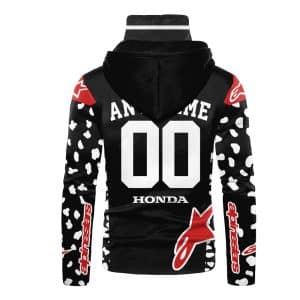 Custom name custom-name-racing Hoodie Mask | Custom Name Racing | Limited Edition Alpinestars for motocross girls and dirt bike riders - Alpinestars view 2