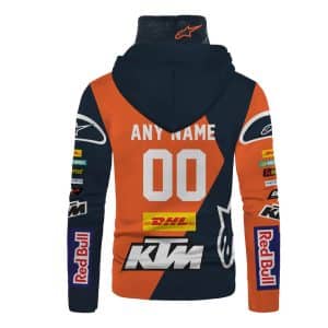 Custom name custom-name-racing Hoodie Mask | Custom Name Racing | Limited Edition Alpinestars for motocross girls and dirt bike riders - Alpinestars view 2