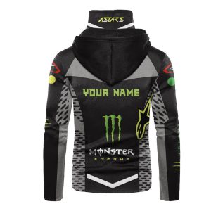 Custom name custom-name-racing Hoodie Mask | Custom Name Racing | Limited Edition Brands for motocross girls and dirt bike riders - Brands view 2