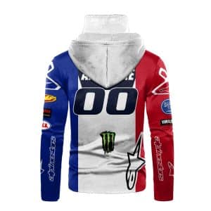 Custom name custom-name-racing Hoodie Mask | Custom Name Racing | Limited Edition Alpinestars for motocross girls and dirt bike riders - Alpinestars view 2