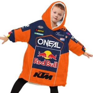 Custom name custom-name-racing Custom Your Name Oodie Blanket Hoodie Brands for motocross girls and dirt bike riders - Brands view 2