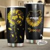 Custom name BraapGirls [Premium] -Tumbler Cup With Lid Yh24 Brands for motocross girls and dirt bike riders