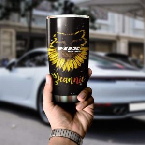 Custom name BraapGirls [Premium] -Tumbler Cup With Lid Yh24 Brands for motocross girls and dirt bike riders - Brands view 2