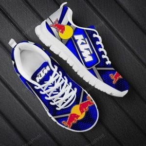 Custom name BraapGirls Sole Sneaker Full Size | Ktm | White Brands for motocross girls and dirt bike riders - Brands view 1