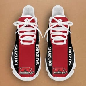 Custom name BraapGirls Max Soul Shoes | Suzuki | White Brands for motocross girls and dirt bike riders - Brands view 1
