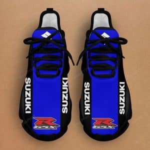 Custom name BraapGirls Max Soul Shoes | Suzuki | Black Brands for motocross girls and dirt bike riders - Brands view 1