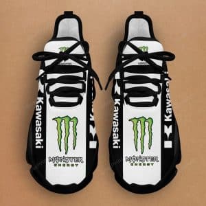 Custom name BraapGirls Max Soul Shoes | Kawasaki | Black Brands for motocross girls and dirt bike riders - Brands view 1