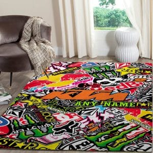 Custom name BraapGirls Custom Name The Rug Brands for motocross girls and dirt bike riders - Brands view 1