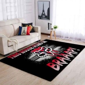 Custom name BraapGirls Motocross Rug – Redneck Rug Brands for motocross girls and dirt bike riders