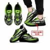 Premium Mx Sneakers – Custom Name – Fox Racing  – Green 1 – Black