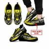 Premium Mx Sneakers – Custom Name – Fox Racing  – Yellow Black