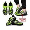 Premium Mx Sneakers – Custom Name – Fox Racing  – Neon – Black