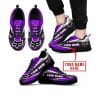 Premium Mx Sneakers – Custom Name – Fox Racing  – Purple – Black