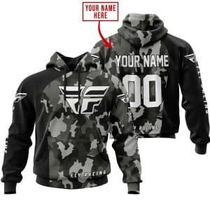 Fly Racing Camo | Custom Name Racing | Kid & Adult