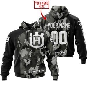 Husqvarna Racing Camo | Custom Name Racing | Kid & Adult