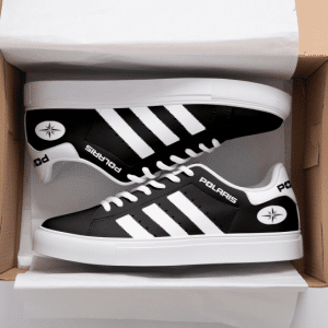 Custom name BraapGirls Stan Smith – Polaris Racing – White Brands for motocross girls and dirt bike riders - Brands view 1