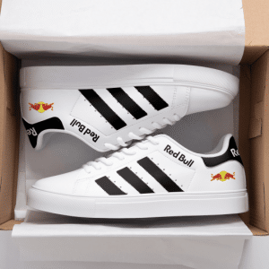 Custom name BraapGirls Stan Smith – Redbull Racing – Black Brands for motocross girls and dirt bike riders - Brands view 1