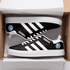 Custom name BraapGirls Stan Smith – Yamaha Racing – White Brands for motocross girls and dirt bike riders - Brands view 1