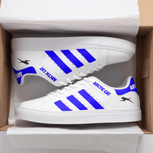 Custom name BraapGirls Stan Smith – Arctic Cat Racing – Blue Arctic Cat for motocross girls and dirt bike riders - Arctic Cat view 1