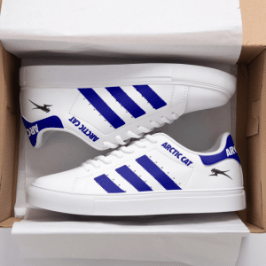 Custom name BraapGirls Stan Smith – Arctic Cat Racing – Navy Arctic Cat for motocross girls and dirt bike riders - Arctic Cat view 1