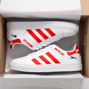 Custom name BraapGirls Stan Smith – Arctic Cat Racing – Red Arctic Cat for motocross girls and dirt bike riders - Arctic Cat view 1
