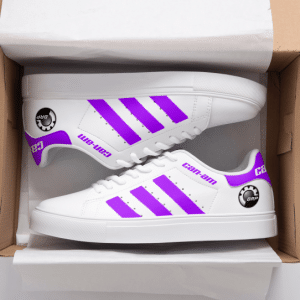 Custom name BraapGirls Stan Smith – Can Am Racing – Purple Brands for motocross girls and dirt bike riders - Brands view 1