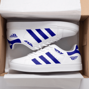 Custom name BraapGirls Stan Smith – Fly Racing – Navy Brands for motocross girls and dirt bike riders - Brands view 1